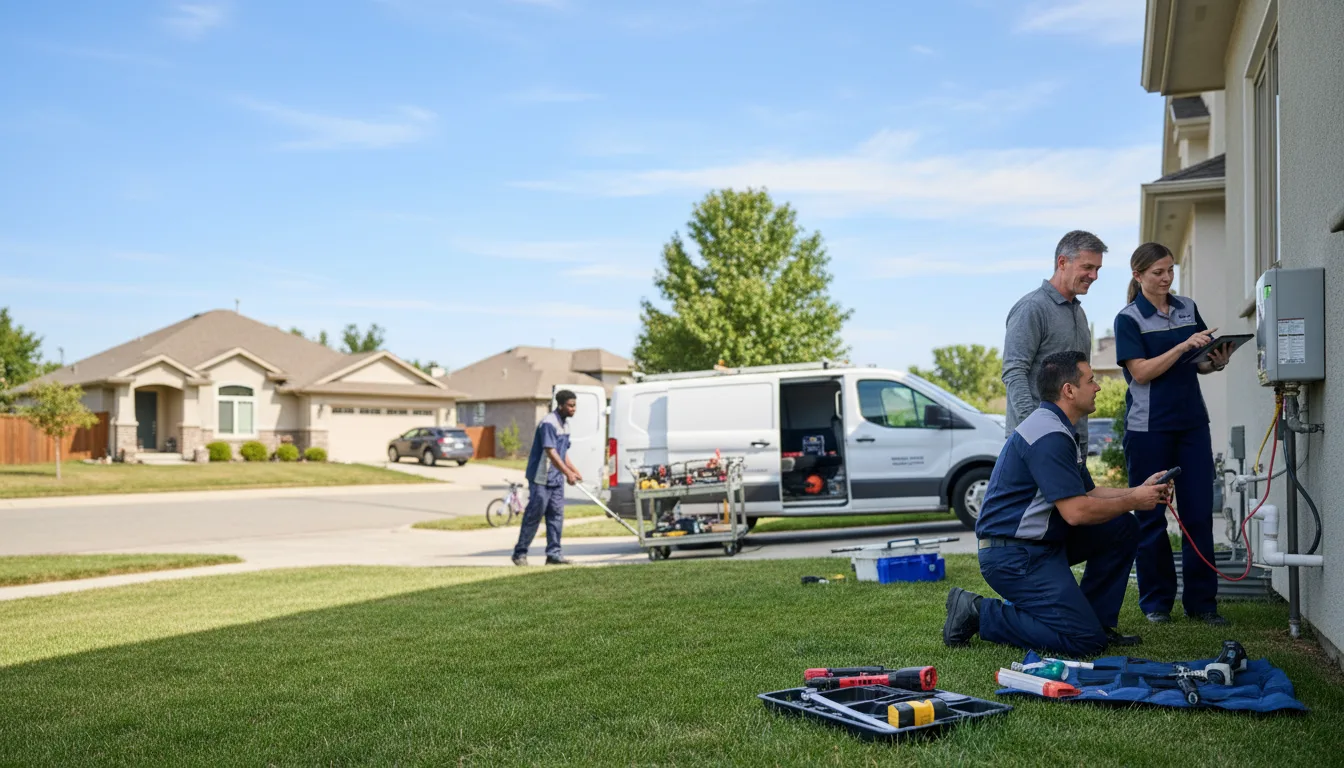 Tankless water heater service in Spring City, UT